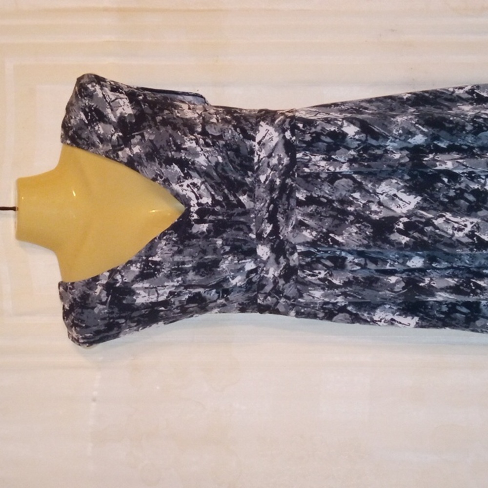 TRULLI Black, White & Gray Dress - Picture 3 of 8